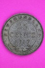 1917 Newfoundland Canada 20 Twenty Cent Silver Coin Guaranteed Authentic 2249