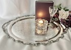 Wallace Silver Plated Butlers Tray La Reine Wallace Vintage Coffee And Tea Tray 