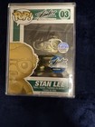 Funko Pop Gold Stan Lee Signed
