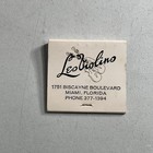 Vintage Matchbook -- Les Violino Supper Club Miami Florida