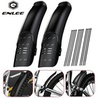 Enlee Bike Mudguard Front Rear Bicycle Fender Hard Shell Mtb Cycling 1 2pcs Set 