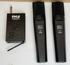 New  Pyle Bt Uhf Wireless Microphone System Pdwm2234 2x Handheld Mics   Receiver