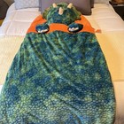 Toddlers Hugfun Soft Fleece Blanket Triceratops Dinosaur Sleeping Bag Bedding