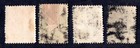 Canada Nova Scotia 1860-1863 Scott  8-9  11-12 Mint Paper Offsets On Gum