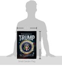Trump Flag Us President 46 Garden Flag Set Wall Hanger Patriotic Vote Democra   