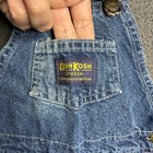 Vintage Oshkosh Bgosh Denim Overalls Made In Usa 24 Months  2t  Vestbak 90s Bib