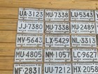 Rare Lot Of 20 Michigan 1958 License Plate Plates Original Chevy Ford Reseller 