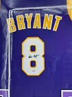 Lakers Kobe Bryant Signed Jersey Framed Psa