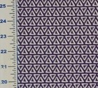 Lot Triangles Purple Fabric Traditions Cotton Slight Defect 10 Yards