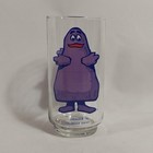 Mcdonald s Vintage 1977 Collector Series Glass Cup Featuring Grimace - So Cute 