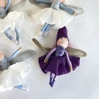9 Magic Cabin Fairy Dolls Fabric Mini Whimsical Fanciful Adorable Elves 4    Tall