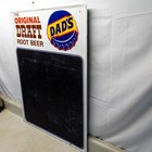 Vintage Advertise Dad s Root Beer Menu Board Sign  Soda Pop  Original 20  X 28 