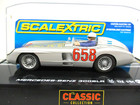 Scalextric - Mercedes-benz 300 Slr Mille-miglia Fangio Race Car - 1 32 Slot Car