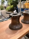 No  2 Sailboat Winches  Bronze Made In Italy  Good Condition 