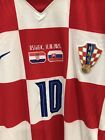 Luka Modric Match Game Worn Autograph Signed Croatia National Team Jersey Shirt