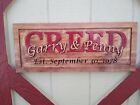 Personalized Family Last Name Sign Custom Carved Wood Plaque Wedding Gift Sl102
