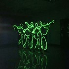 Led Neon El Wire Tube Costumes Dance Dj Nightclub Party Stage Luminous Clothes