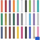 Colorful Vinyl Rolls 12 x24  30 Pack With Squeegee