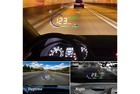 A8 Car Head Up Display Hud Speedometer Gps Universal Windshield New