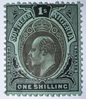 Travelstamps  Southern Nigeria Stamps Scott  39  1 Shilling  Used  Ng  Signed
