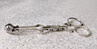 Antique Ornate Sterling Silver Sugar Nips   Tongs -hallmark  Birmingham  1892