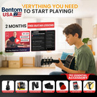 Beginner Acoustic Guitar Kit  3 4 Junior Size All Wood Build Nylon String Instru