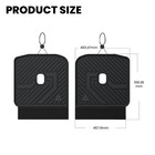 All Weather Tpe Seatback Mats For 2026 Hyundai Palisade 7 Seats Backrest Mats 3d