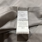 2 Frette Euro Shams Gray  White And Blue 