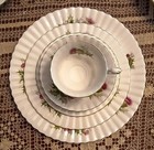 Royal Albert - Highland Thistle 81 Piece Dinner Set For 12 - Mint 