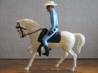 Vintage 1960 s Hartland 500 Series Mini Riders W hats  the Original 6  Complete 