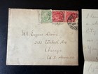1905 Antique Irish Letter   Cover Chicago Home Rule Land Reform Mayo Ireland