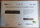 Datavideo Tbc-1000 Time Base Corrector frame Sync Sd Ntsc pal 4 2 2