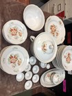 Antique Or Vintage Asian Chinese Japanese Porcelain Ceramic Asian Dish Set 39 Pc
