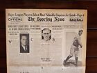 1936 The Sporting News Newspaper Magazine Paper