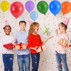 Us Ship   120pcs 12  Thickened Balloons Latex Exquisite Rainbow Balloon
