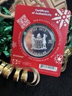 2019 1oz  999 Silver Coca-cola   Holiday Coin - Limited Mint  9882 Of 25k
