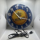 Vintage Collectible Busch Light Beer Clock Lights clock Not Working