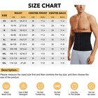 Men women Waist Trainer Three-stage Adjustable Cincher Workout Gym Shaper Belt