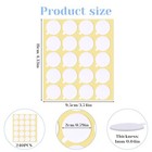 240pcs Acoustic Foam Panels Tape Double Sided Removable Clear Sticker Heavy 
