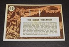Vintage 1966 Topps Lost In Space Card  49 The Giant Threatens