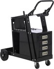 Heavy Duty Welding Cart With 4 Drawers  360   Rolling Trolley For Mig tig plasma