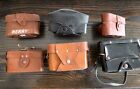 Rare Vintage Camera Cases  Vintage Camera Cases  Lot Of 6 Camera Cases