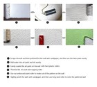 7  Diy Patterned Paint Roller Decorative Rubber Roller With Plastic Handle