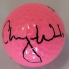 Cheyenne Woods Signed Nike Pink Golf Ball Lpga Autograph inperson Auto signature