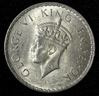 India-british George Vi Silver 1941  b  Rupee Mint Luster Aunc Km  556   28 606 