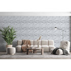 Falkirk Ross 2 25 In  X 19 7 In  X 19 7 In  White Pvc Shapes 3d Decorative Wall