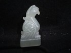 Ancient Chinese Han Dynasty Translucent Jade Bird Seal 200bc-200ad