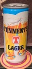 1970 s Tennent s Lager Crimped Steel 440ml Beer Can Caledonian Glascow Michelle