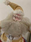 Vintage Harold Gale Santa Gold Store Display