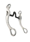Aj Tack Aluminum Cheeks Swivel Port Spoon Bit